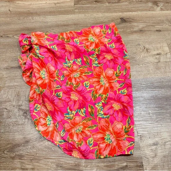 Beach Riot Melanie Sarong In Miami Peony -‎ Standard - One Size (S-XL) - Picture 3 of 5